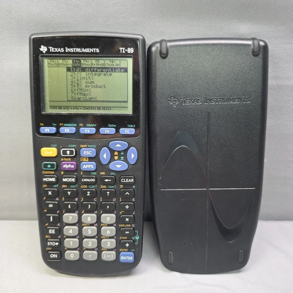 Texas Instruments TI-89 Graphing Calculator With Cover Black